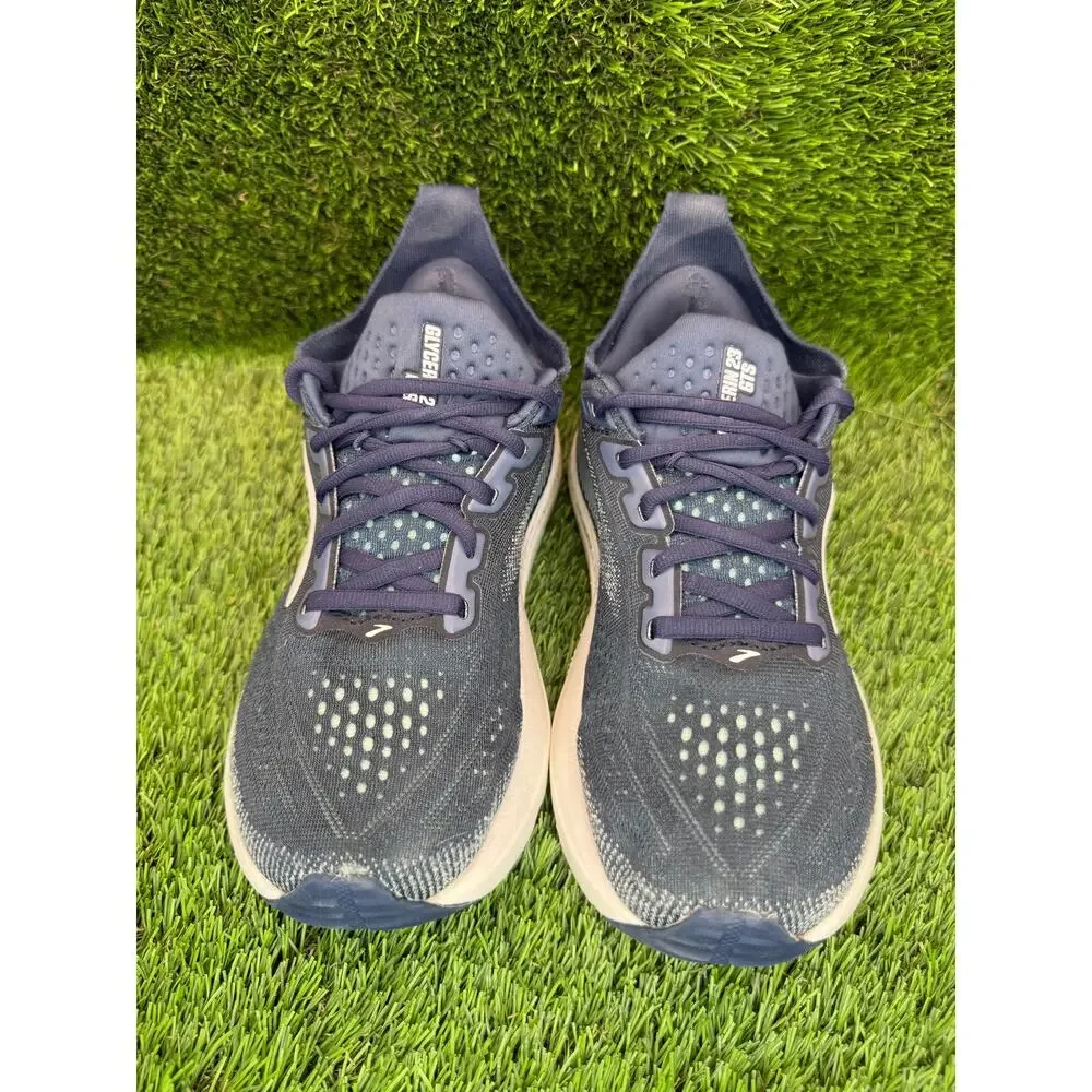 Brooks Glycerin GTS 23 1204921B453 Athletic Sneaker Womens 6.5B Blue Knit Sports